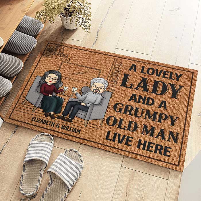 Personalised Outdoor Door Mat - Decorative Mat - Personalised Gifts NZ