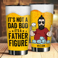 Thumbnail for It's Not A Dad Bod, It's A Cute Father Figure - Gift For Dad, Grandpa - Personalized Tumbler