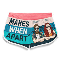 Thumbnail for Nothing Makes Sense - Personalized Couple Beach Shorts - Gift For Couples, Husband Wife