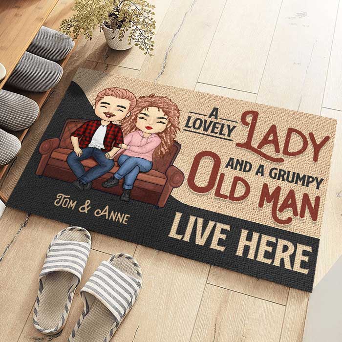 Anniversary Gifts For Couple - Decorative Mat - Personalised Gifts NZ