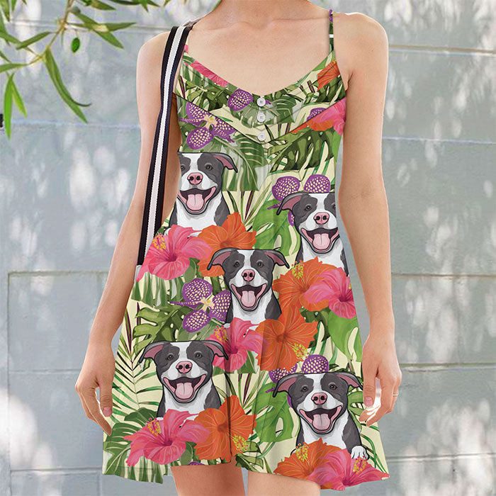 Pawfect Summer Memories Last Forever - Personalized Summer Dress - Gift for Pet Lovers