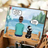 Thumbnail for I'll Always Be Here - Personalized Music Box - Gift For Pet Lovers