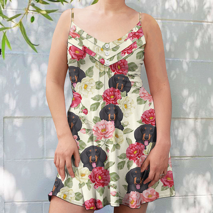 Go Someplace Tropical With Your Fur Baby - Personalized Summer Dress - Gift for Pet Lovers