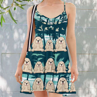 Thumbnail for Dog Tropical Coconut Tree - Personalized Summer Dress - Gift For Pet Lovers