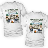 Thumbnail for Matching Couple T-Shirt - Adventure Buddies - Personalised Gifts NZ