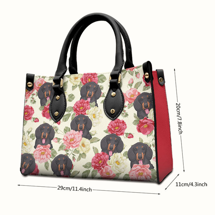 Paradise Found - Personalized Leather Handbag - Gift For Pet Lovers