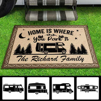 Thumbnail for Making Memories One Campsite - Personalized Decorative Mat - Gift For Camping Lovers