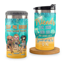 Thumbnail for That Sounds Like A Summer To Me - Personalized Can Cooler - Gift For Bestie