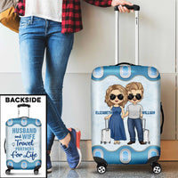 Thumbnail for Cruising Partners For Life - Personalized Luggage Cover