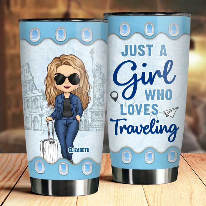 She Lived Happily Ever After - Personalized Tumbler - Gift For Bestie