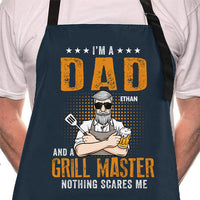 Thumbnail for I'm A Dad And A Grill Master - Gift For Dad - Personalized Apron