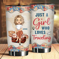 Thumbnail for Personalized Bestie Tumbler - Stylish Tumbler - Personalised Gifts NZ