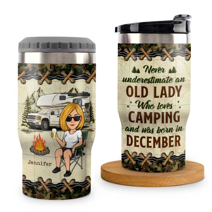 Personalized Can Cooler - Camping Lovers Gifts - Personalised Gifts NZ