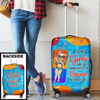 Thumbnail for Into The Ocean I Go To Lose My Mind And Find My Soul - Personalized Luggage Cover