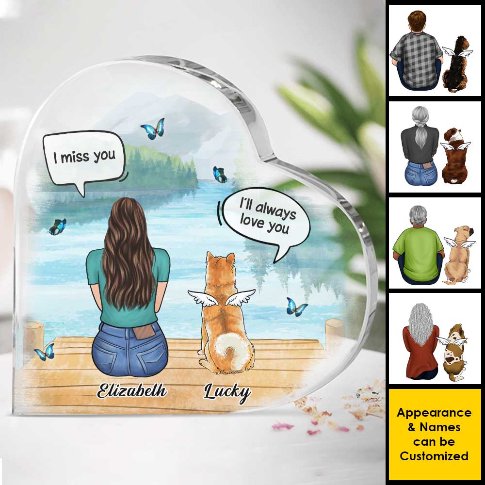 I'm Still Finding Your Hair - Personalized Shaped Acrylic Plaque - Memorial Gift, Sympathy Gift