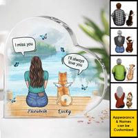 Thumbnail for I'm Still Finding Your Hair - Personalized Shaped Acrylic Plaque - Memorial Gift, Sympathy Gift