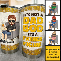 Thumbnail for It's Not A Dad Bod But A Delightful Father Figure  - Gift For Dad, Grandpa - Personalized Tumbler