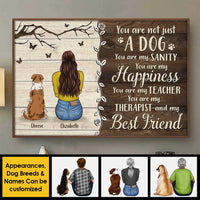 Thumbnail for You're Not Just A Dog - Personalized Horizontal Poster - Gift For Pet Lovers