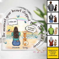 Thumbnail for My Heart Changed Forever - Personalized Shaped Acrylic Plaque - Memorial Gift, Sympathy Gift