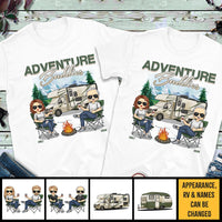 Thumbnail for Matching Couple T-Shirt - Adventure Buddies - Personalised Gifts NZ