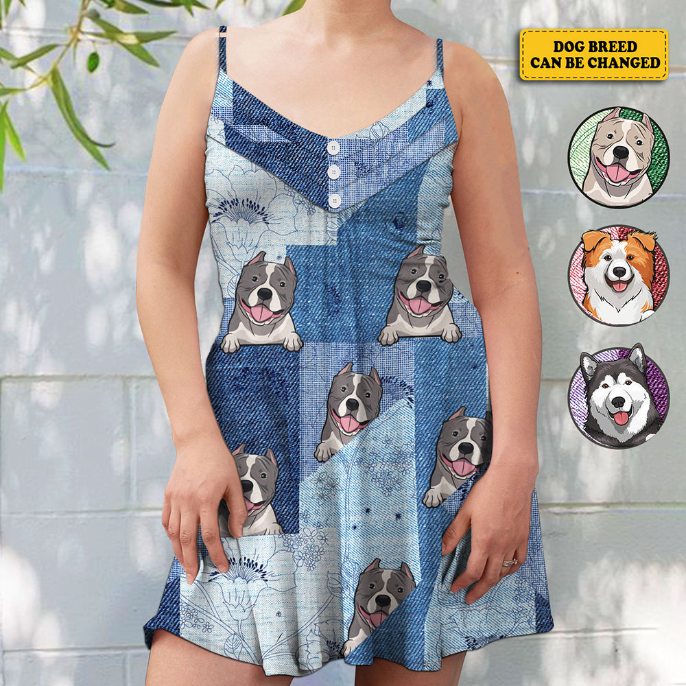 Funny Dog - Personalized Summer Dress - Gift For Pet Lovers