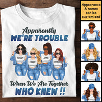 Thumbnail for We Are Together - Personalized Unisex T-shirt - Gift For Bestie