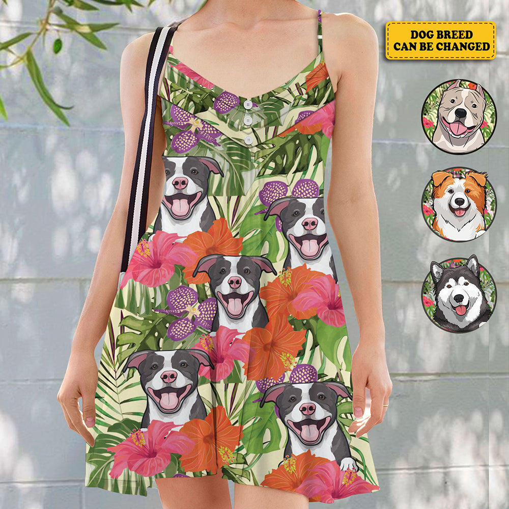 Pawfect Summer Memories Last Forever - Personalized Summer Dress - Gift for Pet Lovers