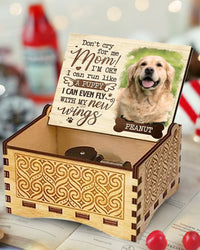 Thumbnail for I Can Run With My New Wings - Personalized Music Box - Upload Image, Gift For Pet Lovers