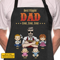 Thumbnail for Best Flippin' Dad Ever - Personalized Apron - Gift For Dad