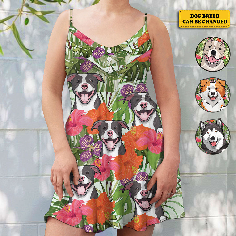 Pawfect Summer Memories Last Forever - Personalized Summer Dress - Gift for Pet Lovers