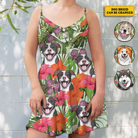 Thumbnail for Pawfect Summer Memories Last Forever - Personalized Summer Dress - Gift for Pet Lovers