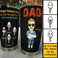 Thumbnail for We Love You Everyday - Personalized Tumbler - Gift For Dad, Gift For Father's Day