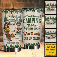 Thumbnail for You’ll Only End Up Drunk - Personalized Tumbler - Gift For Camping Lovers