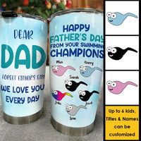 Thumbnail for We Love Dad Everyday - Personalized Tumbler - Gift For Dad, Gift For Father's Day