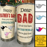 Thumbnail for From Your Best Offspring - Personalized Tumbler - Gift For Dad, Gift For Father's Day