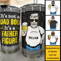 Thumbnail for It's Not A Dad Bod But A Father Figure - Gift For Dad, Grandpa - Personalized Tumbler