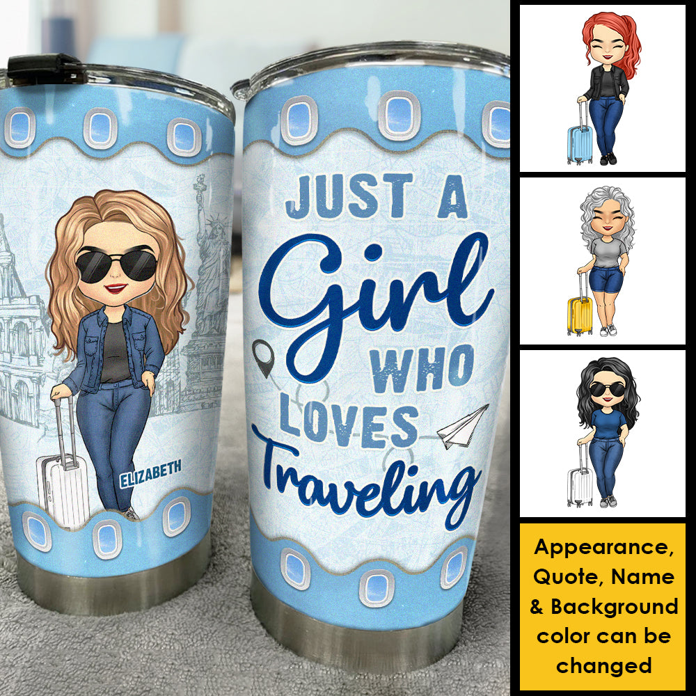 She Lived Happily Ever After - Personalized Tumbler - Gift For Bestie