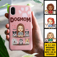 Thumbnail for Personalized Phone Case - Dog Mom Phone Case - Personalised Gifts NZ