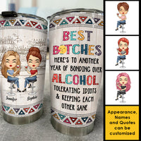 Thumbnail for Besties For The Resties - Personalized Tumbler - Gift For Bestie