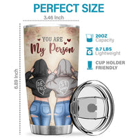 Thumbnail for You Are Irreplaceable You’re One Of Those Who Make My Life Better - Tumbler - To My Bestie, Gift For Bestie, Best Friend, Sister, Birthday Gift For Bestie And Friend