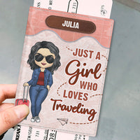 Thumbnail for It's On My List - Personalized Passport Cover, Passport Holder - Gift For Bestie