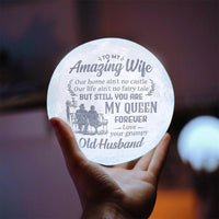 Thumbnail for Husband To Wife - My Queen Forever - Moon Lamp